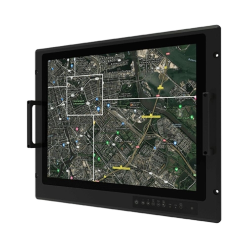 R21L100-MLM1FP 21.3″ WUXGA Rack Mount PCAP Touch Military LCD Display