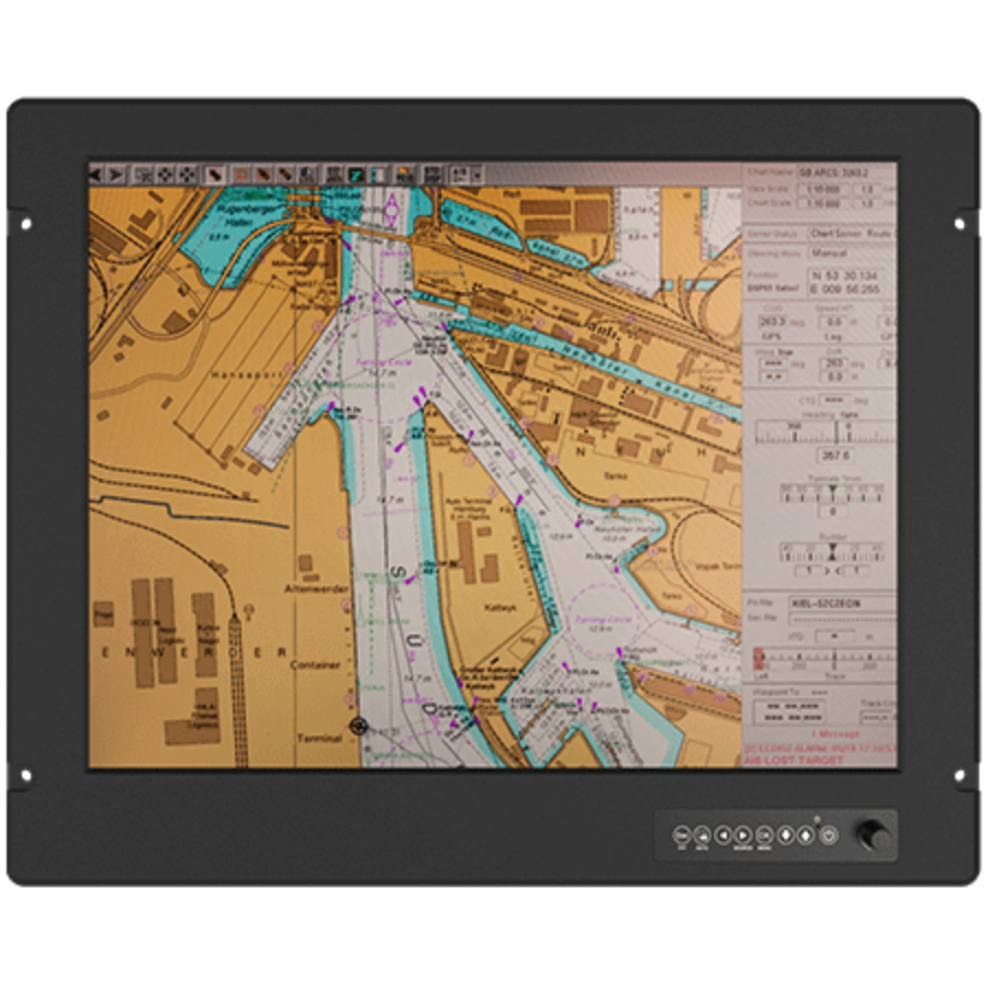 R21L100-MRM1 21.3″ Marine Grade IP66 Sunglight Readable Display