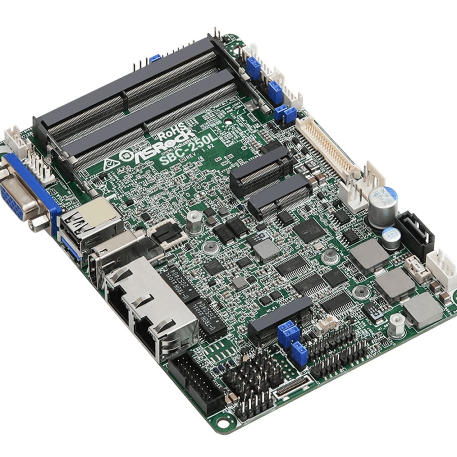 SBC-250 Intel Elkhart Lake Celeron N6210 3.5 Inch Industrial Single Board Computer