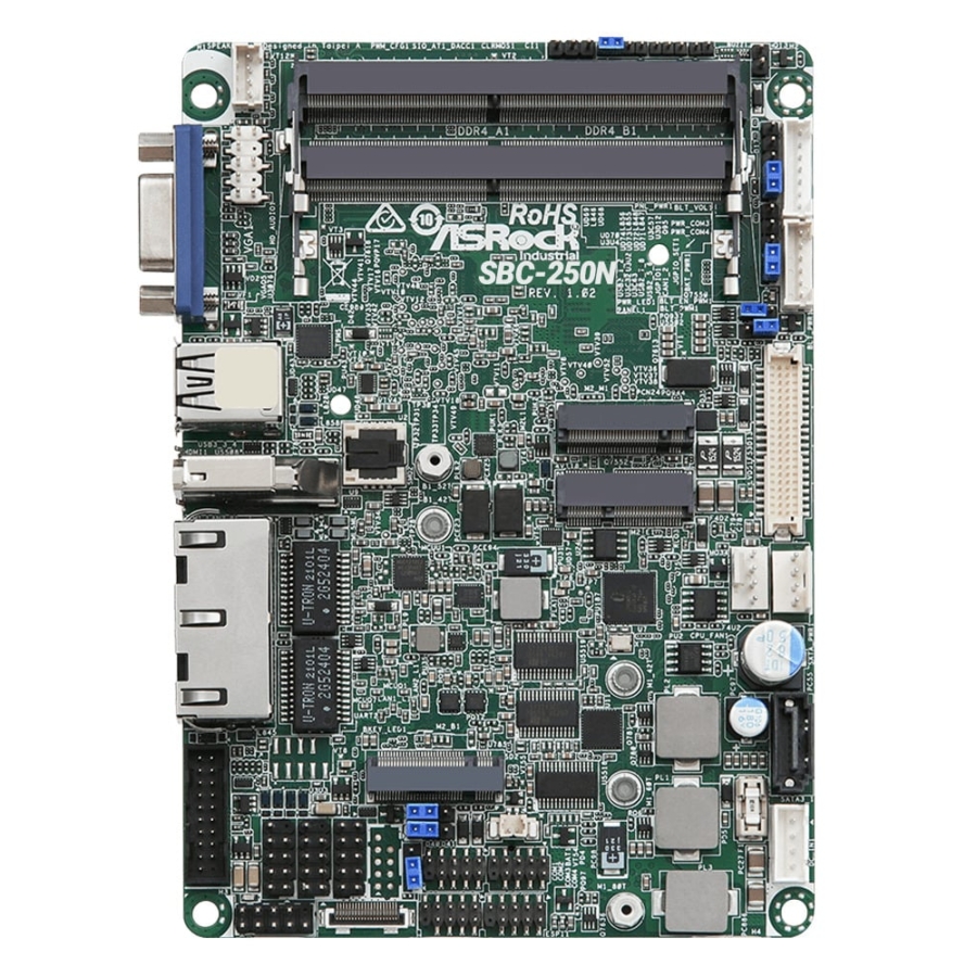 SBC-250 Intel Elkhart Lake Pentium N6415 3.5 Inch Industrial Single Board Computer
