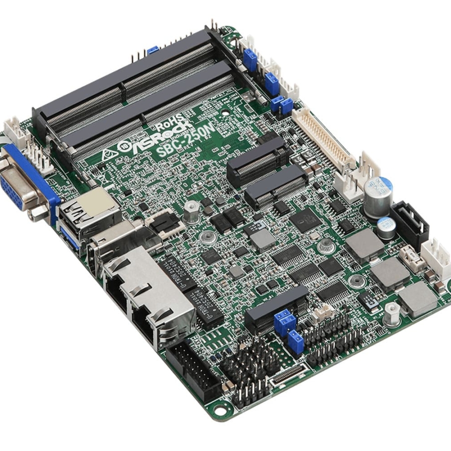 SBC-250 Intel Elkhart Lake Pentium N6415 3.5 Inch Industrial Single Board Computer