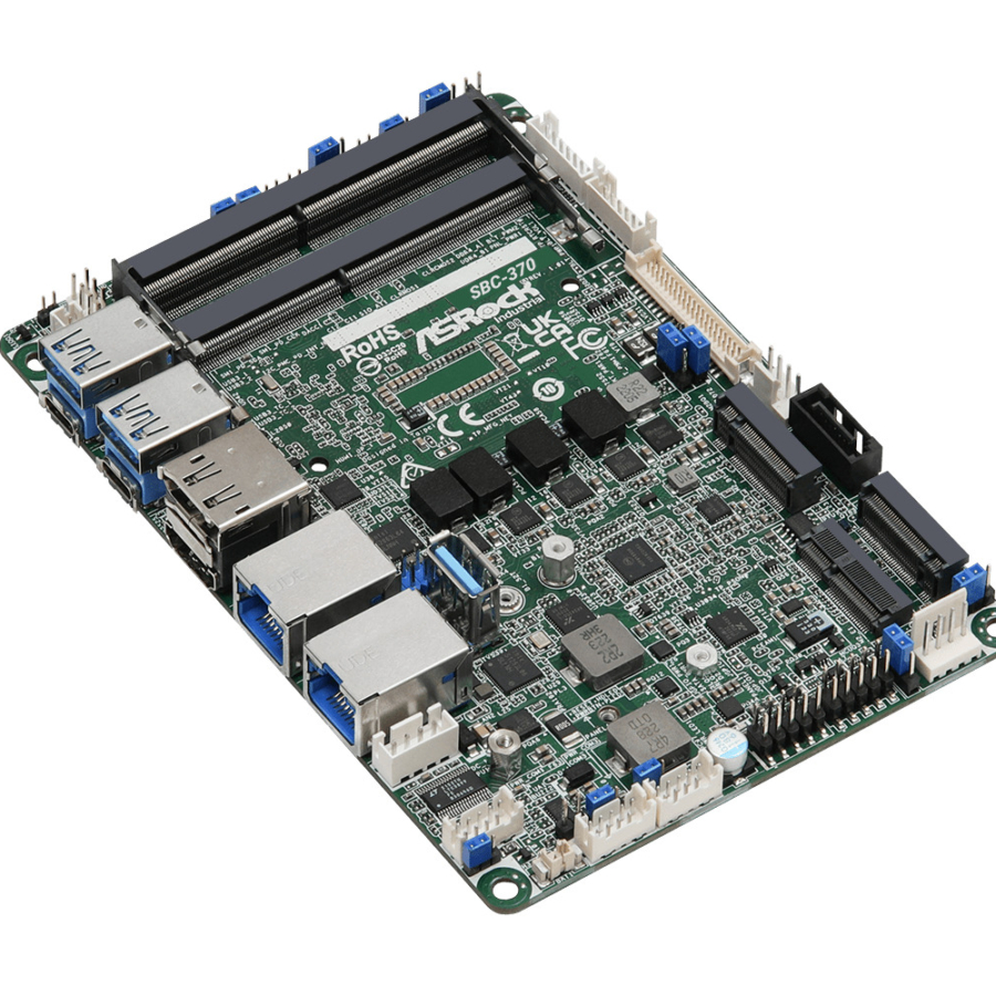 SBC-370 Industrial Alder Lake P Intel Core i3-1215UE 3.5″ Embedded Biscuit SBC