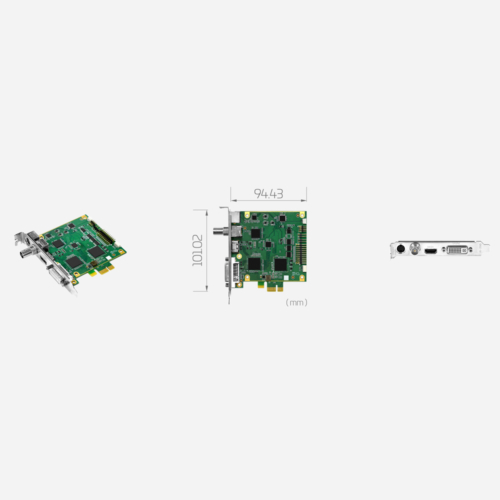 SC400N1 AIO PCIe 10-bit High Definition 3G-SDI/HDMI/DVI-I/YPbPr/CVBS/S-Video Capture