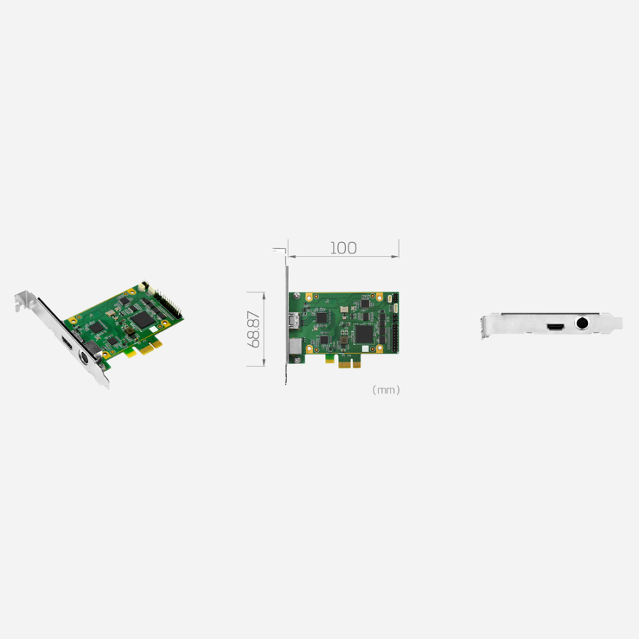 SC400N1-L HDAV Low Profile PCIe 10-bit HDMI/CVBS Video Capture Card