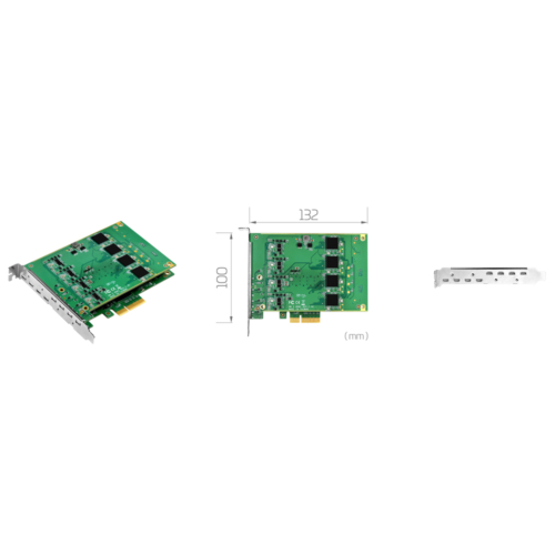 SC550N8 HDMI PCIe 8 Channel 1080P60 HDMI Capture Card with Real Time Recording