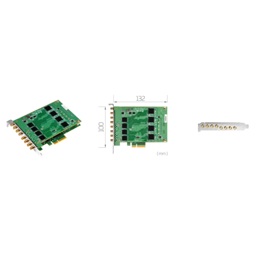 SC550N8 SDI PCIe 8 Channel 3G-SDI Capture Card with Real Time Recording