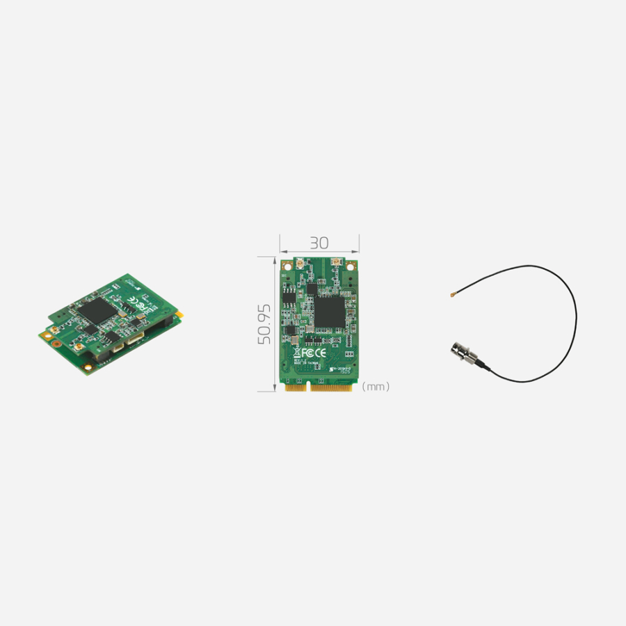SC5C0N1 MC SDI Mini PCIe HD60 3G-SDI Loop Through Frame Grabber with Hardware Encoder