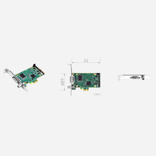 SC700N-L AIO Low Profile PCIe 10-bit 1080P60 AIO Frame Grabber
