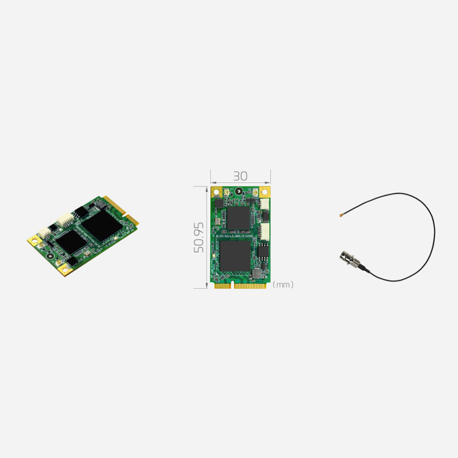 SC700N1 MC SDI mPCIe 10-Bit 3G-SDI Video Capture Card with SDI Loop Through