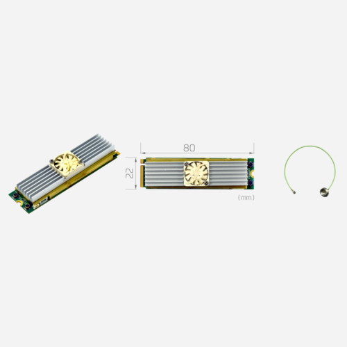 SC710N1 M2 12G-SDI M2 12G-SDI 4K60 Video Capture Card with Loop Through