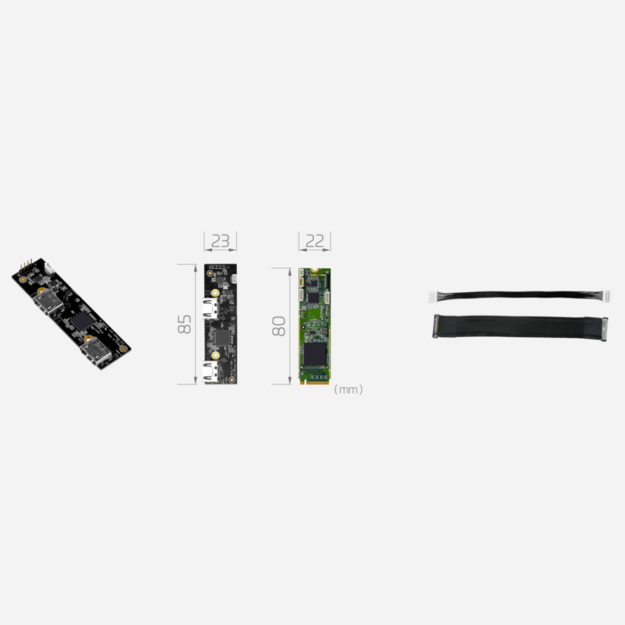SC710N1 M2 HDMI2.0 with Loop M2 HDMI2.0 4K60 Frame Grabber with Loop Video Output