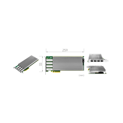 SC720N4 SDVoE-F 4 Channel 10Gig SFP+ SDVoE Decoder with 4:4:4 10 Bits HDR Capture
