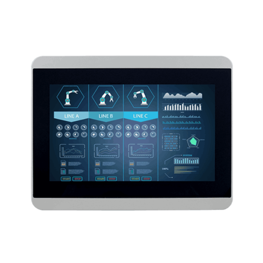W07L100-GCT1 7″ G­WIN GC Series Front IP65 PCAP Display