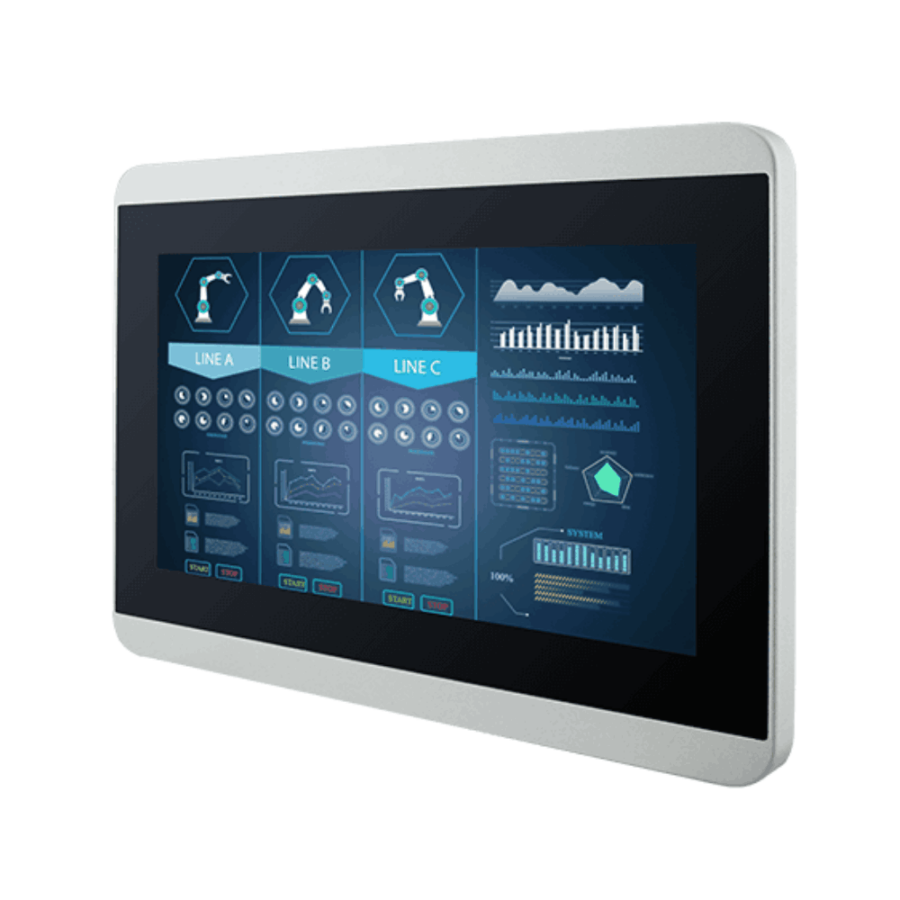 W07L100-GSO1HB 7″ Rugged High Brightness WSVGA Display with M12 Connectors