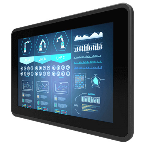W10L100-EHH2OD 10.1″ Outdoor WXGA Sunlight Readable PCAP Touch Panel Mount Monitor