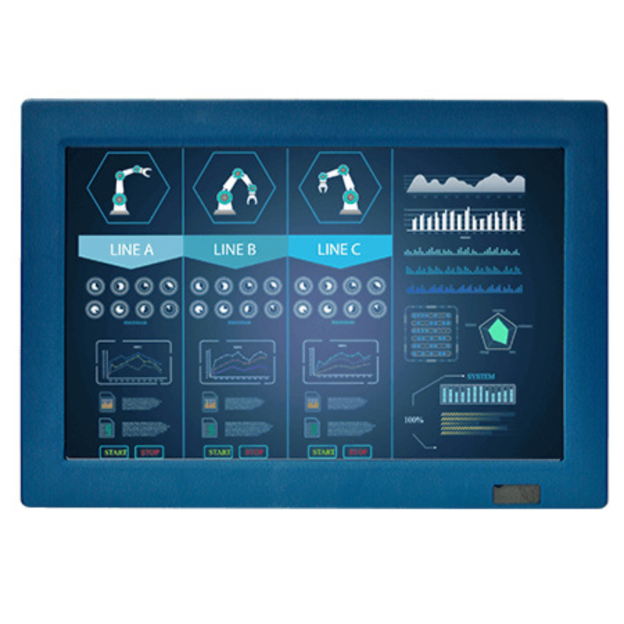 W12L100-VMM9(HB) 12.1″ G-WIN Wide Temp Rugged Automotive Touch Screen Monitor