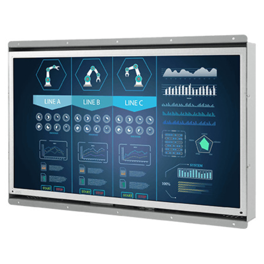 W15L100-OFA2 15.6″ Open Frame Widescreen Monitor with HDMI (8:5 WXGA, 1366×768)