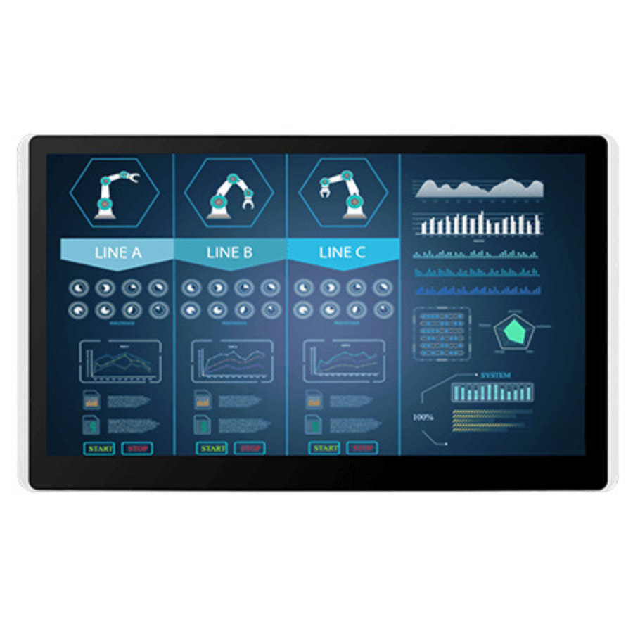 W15L100-PTA3-POE 15.6″ Widesceen HD PoE Touch Screen Display (16:9 FHD, 1920×1080)
