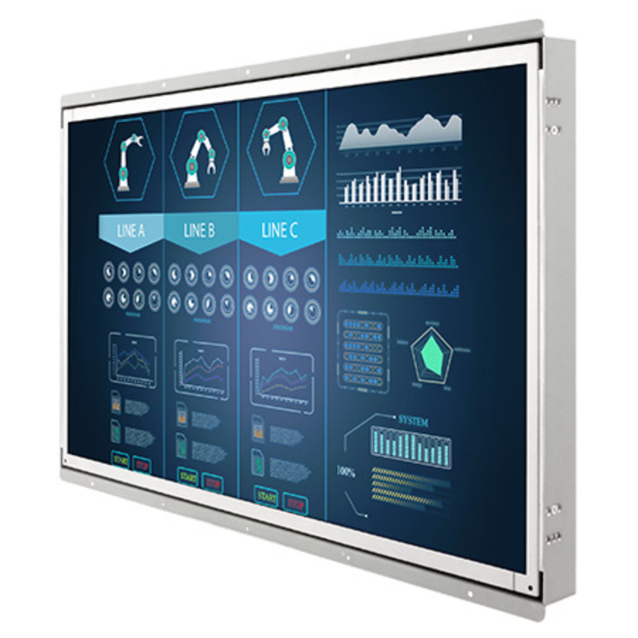 W22L100-OFA3HB 21.5″ HD Sunlight Readable Open Frame Touch Display (16:9 FHD, 1920×1080)