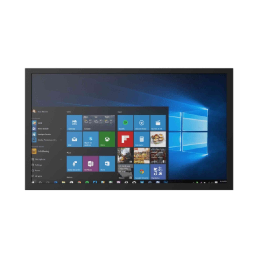W24IT7T-CHA2 21.5″ High Definition Touch HMI with Tiger Lake i5 CPU