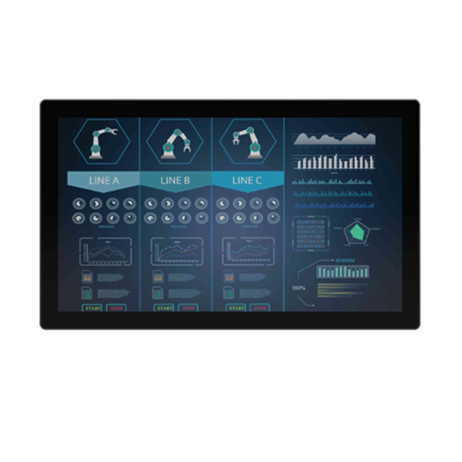 W24L100-GCC1OD 23.8″ FHD Sunlight Readable PCAP Display