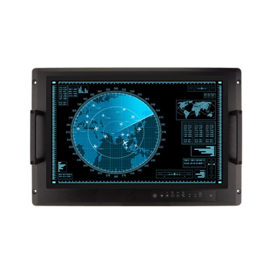 W24L100-MLL1FP 23.8″ 4K2K UHD Military LCD Display