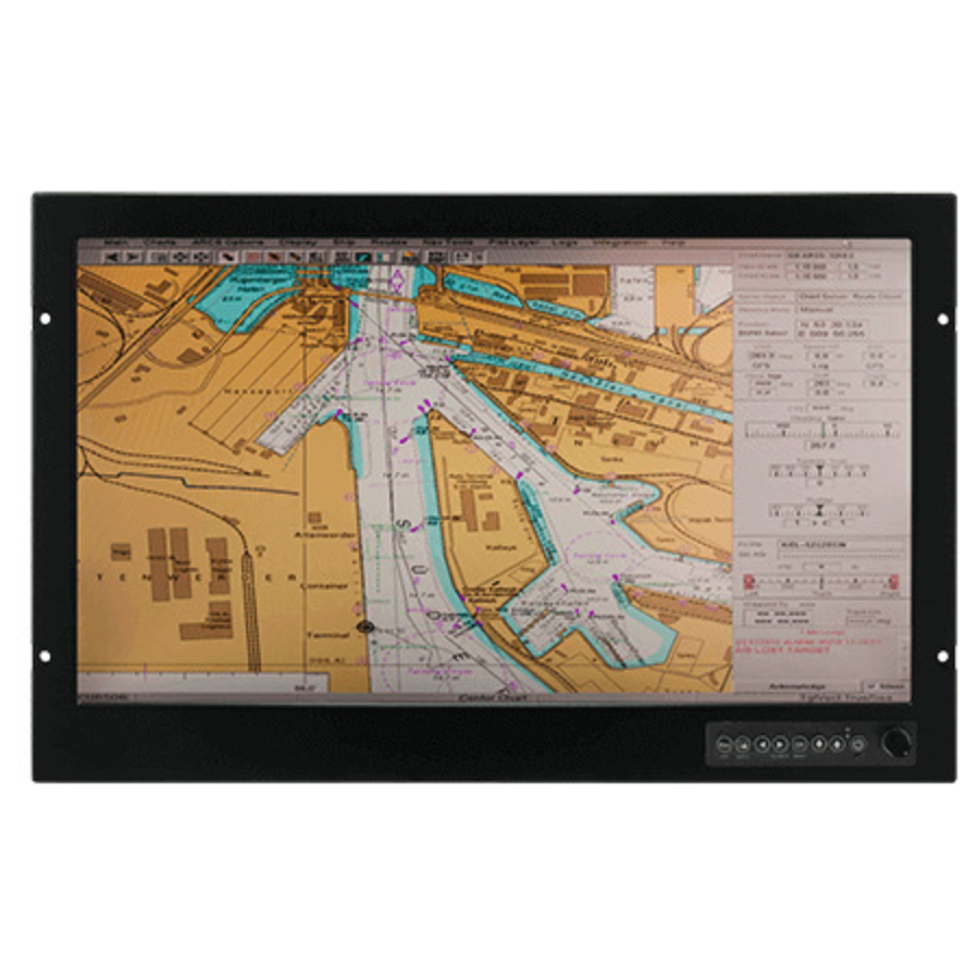 W24L100-MRA1 24″ Widescreen HD Marine Panel Mount Display with DNVGL/IEC60945