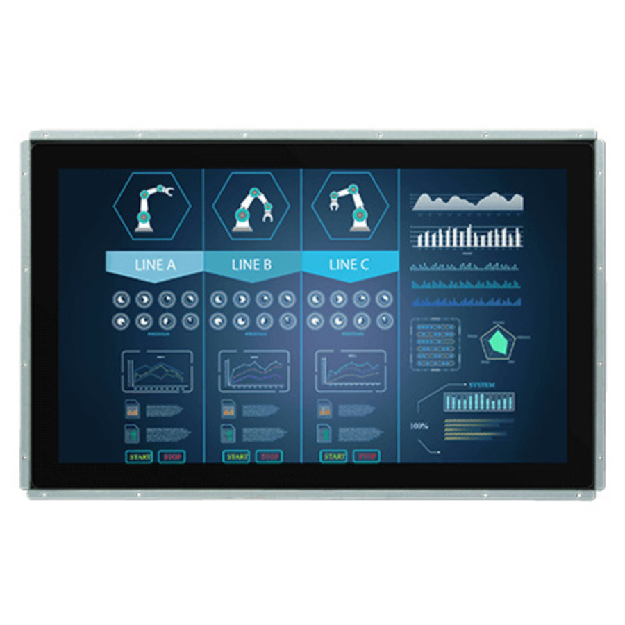 W24L100-POA2 23.8″ High Definition Multi Touch Open Frame Display (16:9 FHD, 1920×1080)