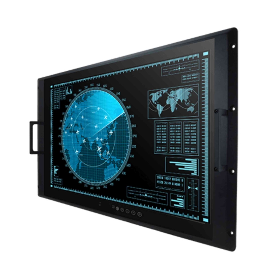 W32L100-MLA1FP 32″ 4K2K UHD Military LCD Rack Display