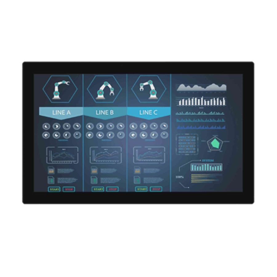 W32L100-PCA4OD 32″ High Bright Large Format Outdoor FHD PCAP Touch Monitor