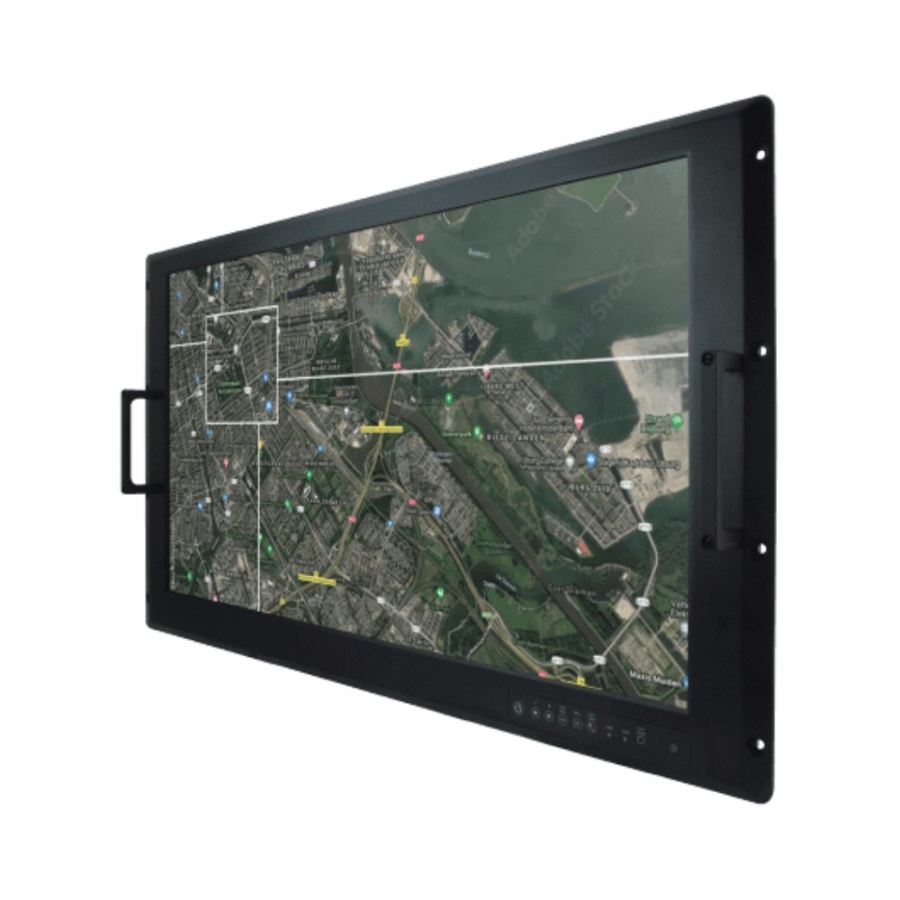 W32L100-RKA3ML 32″ FHD Rack Mount Military LCD Display