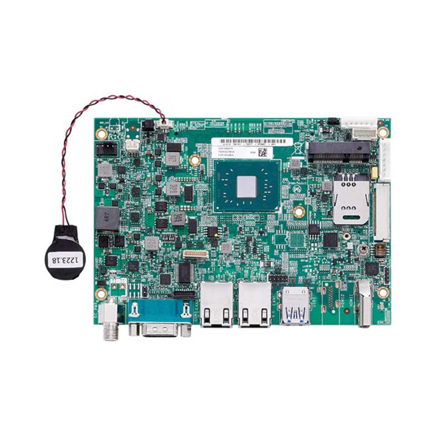 X100 3.5″ Quad Core SBC with LVDS and Celeron J3455 CPU