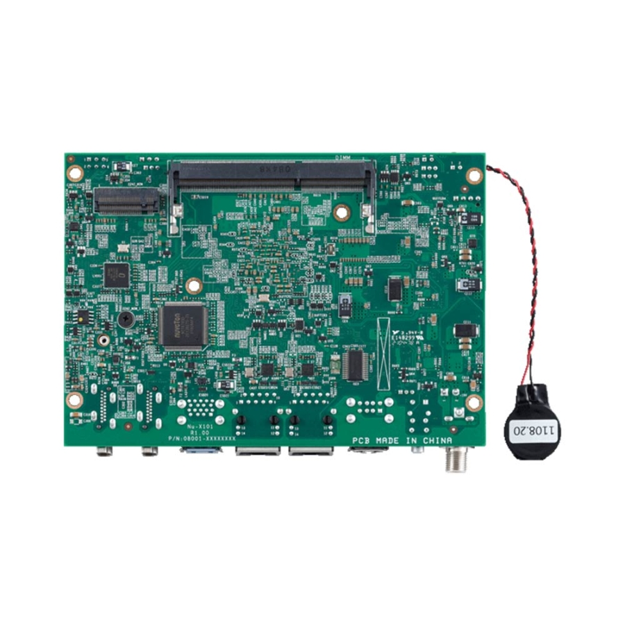 X101 3.5″ Quad Core Single Board Computer with eDP and Celeron J3455 CPU