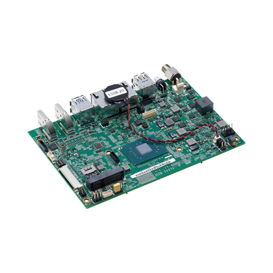 X101 3.5″ Quad Core Single Board Computer with eDP and Celeron J3455 CPU