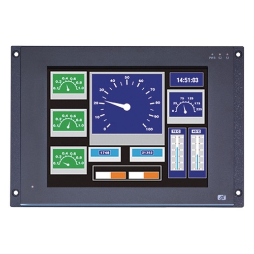 GOT712-837 12.1″ XGA EN50155 Fanless Railway Touchscreen Computer with Intel Atom E3845 CPU