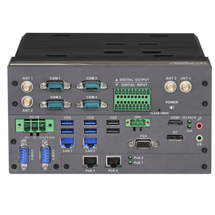 iEP-9012E Intelligent Edge AIoT Computer with Alder Lake Core CPU