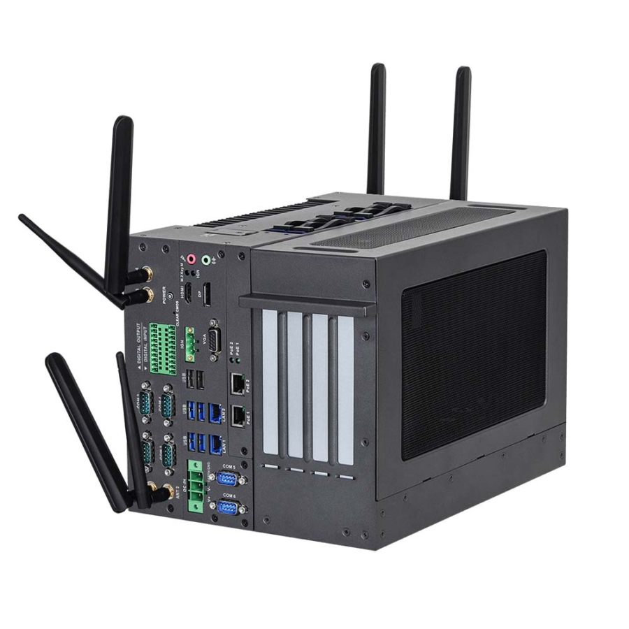 iEPF-9012S-EY4 Expandable Edge AIoT Computer with Alder Lake Core CPU